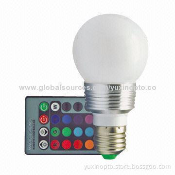 3W RGB Dimmable LED Bulb